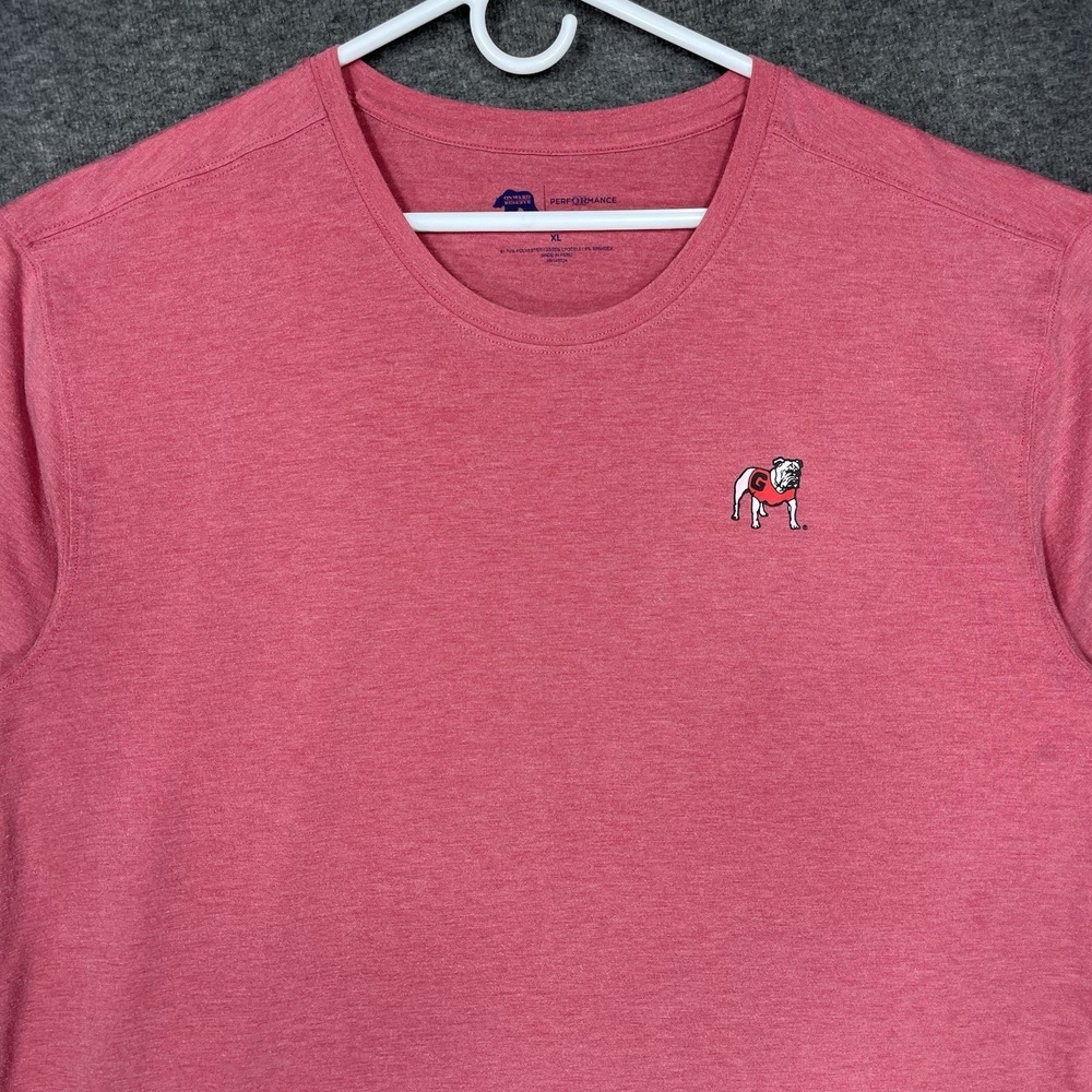 Onward Reserve University of Georgia Bulldogs Performance Shirt Men XL light red